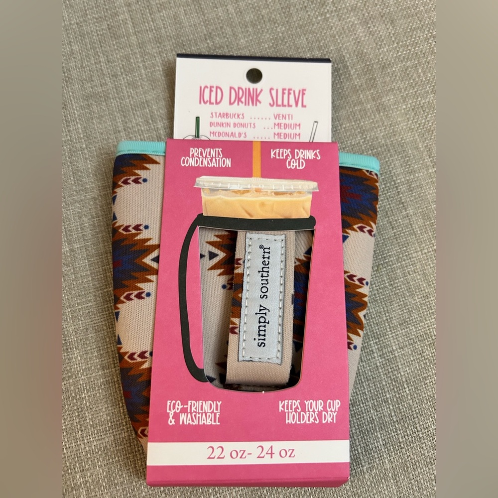 Simply Southern iced drink sleeve